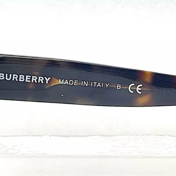 Burberry Sunglasses Blue Havana (Blue Gradient Lens) with Case and Cloth - Picture 7 of 9